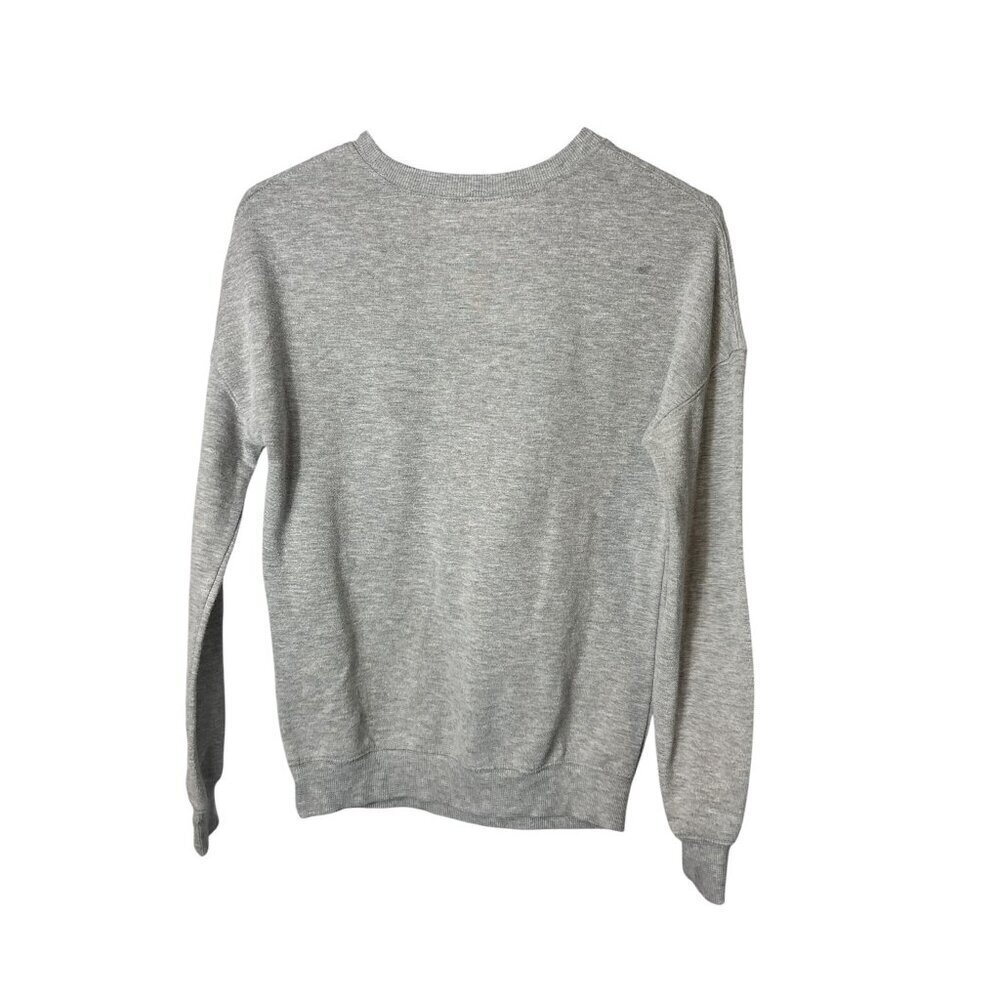 MTV Animal Print Women's Gray Sweater - Picture 3 of 6